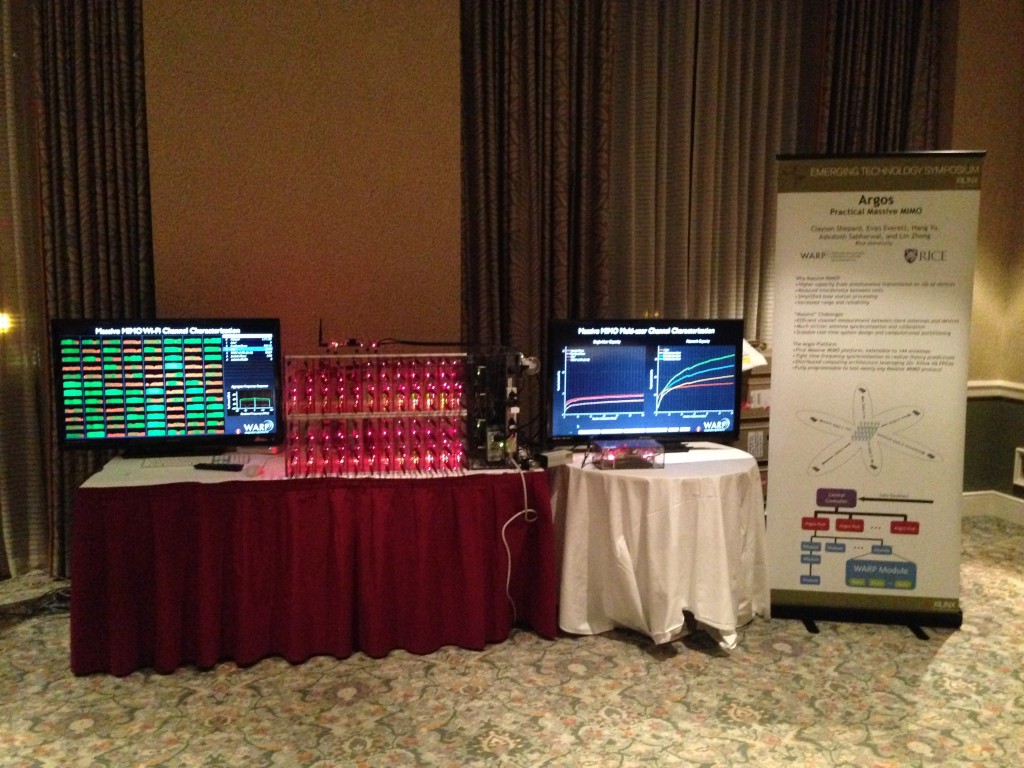 Rice Argos at Xilinx Conference